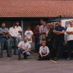 The field survey crew for the Second Sydney Airport project, (1997)